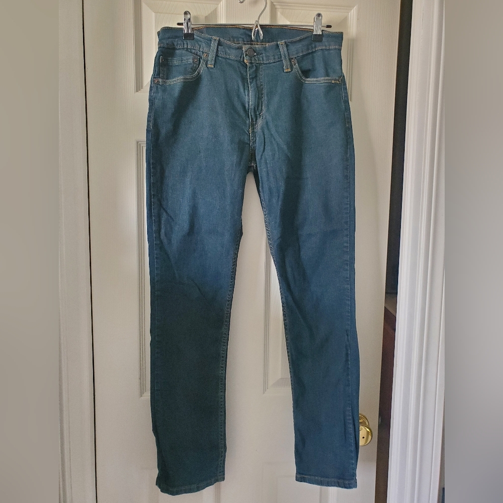 Levi's Men's (2 JEANS) Strauss 511 Slim Fit Blue Jeans W 33 L 32 - Picture 6 of 16